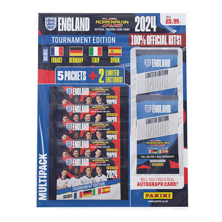 England Adrenalyn XL 2024 Offizielle Turnier-Edition-Sammelkarten