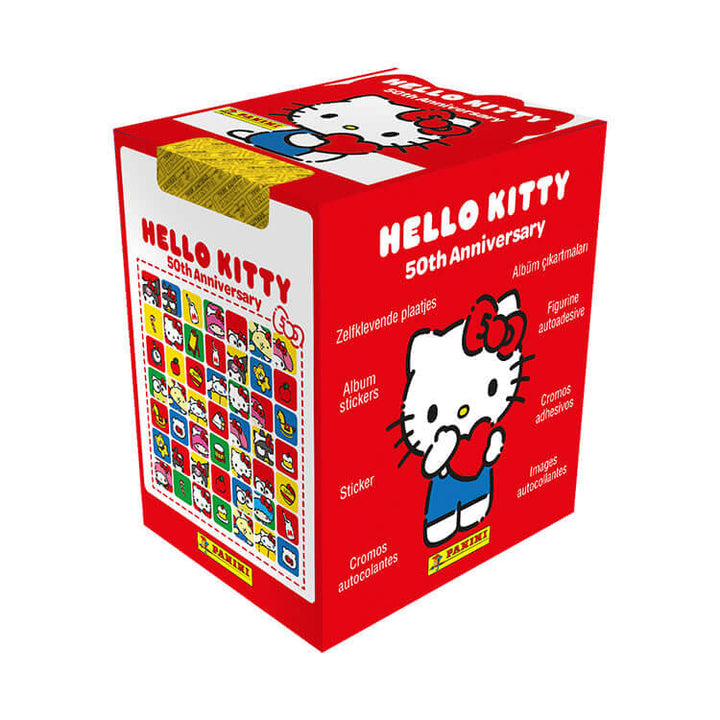 Aufkleberkollektion zum 50-jährigen Jubiläum von Hello Kitty