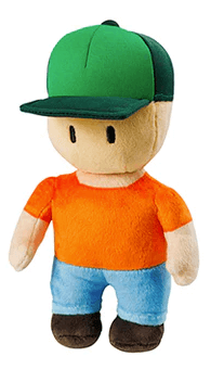 PMI Stumble Guys 8" Plush Buddies Products: MR STUMBLE Mini Figures Earthlets