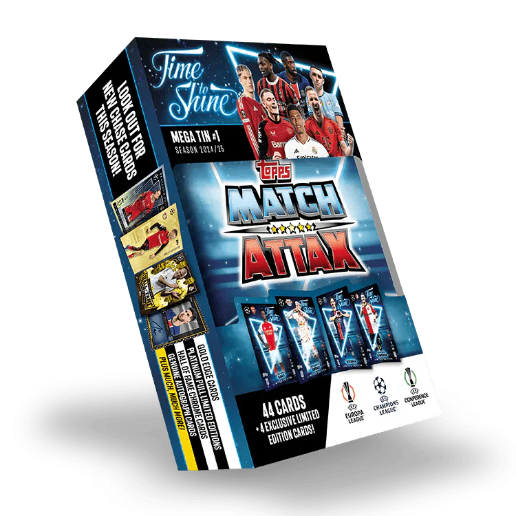 Match Attax: 24/25 Mega Tin „Time To Shine“ (Einzeldose)