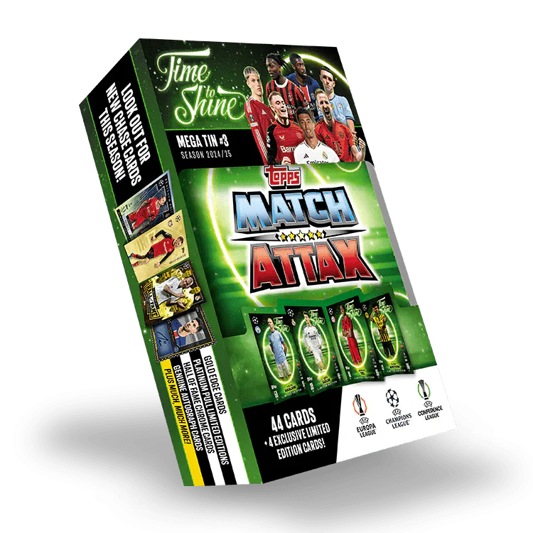 Match Attax: 24/25 Mega Tin „Time To Shine“ (Einzeldose)