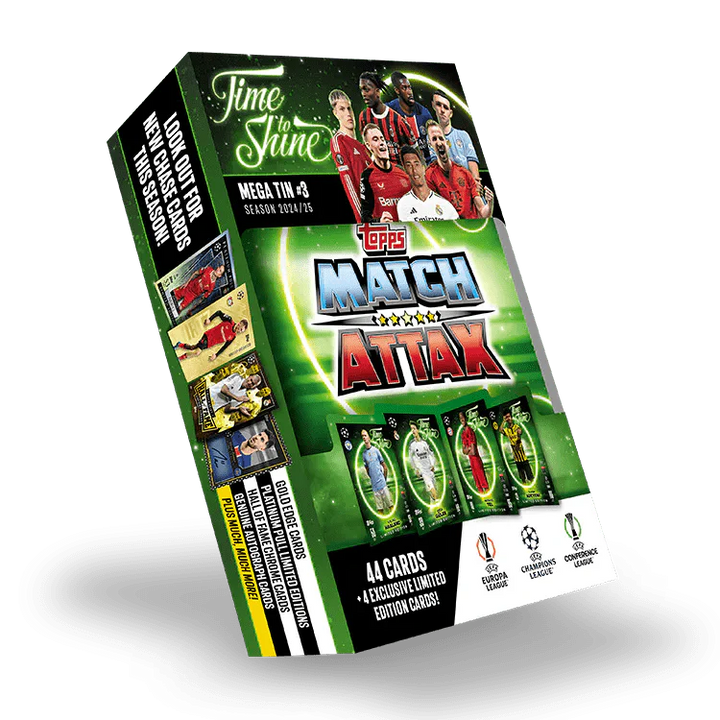 Match Attax: 24/25 Mega Tin „Time To Shine“ (Einzeldose)