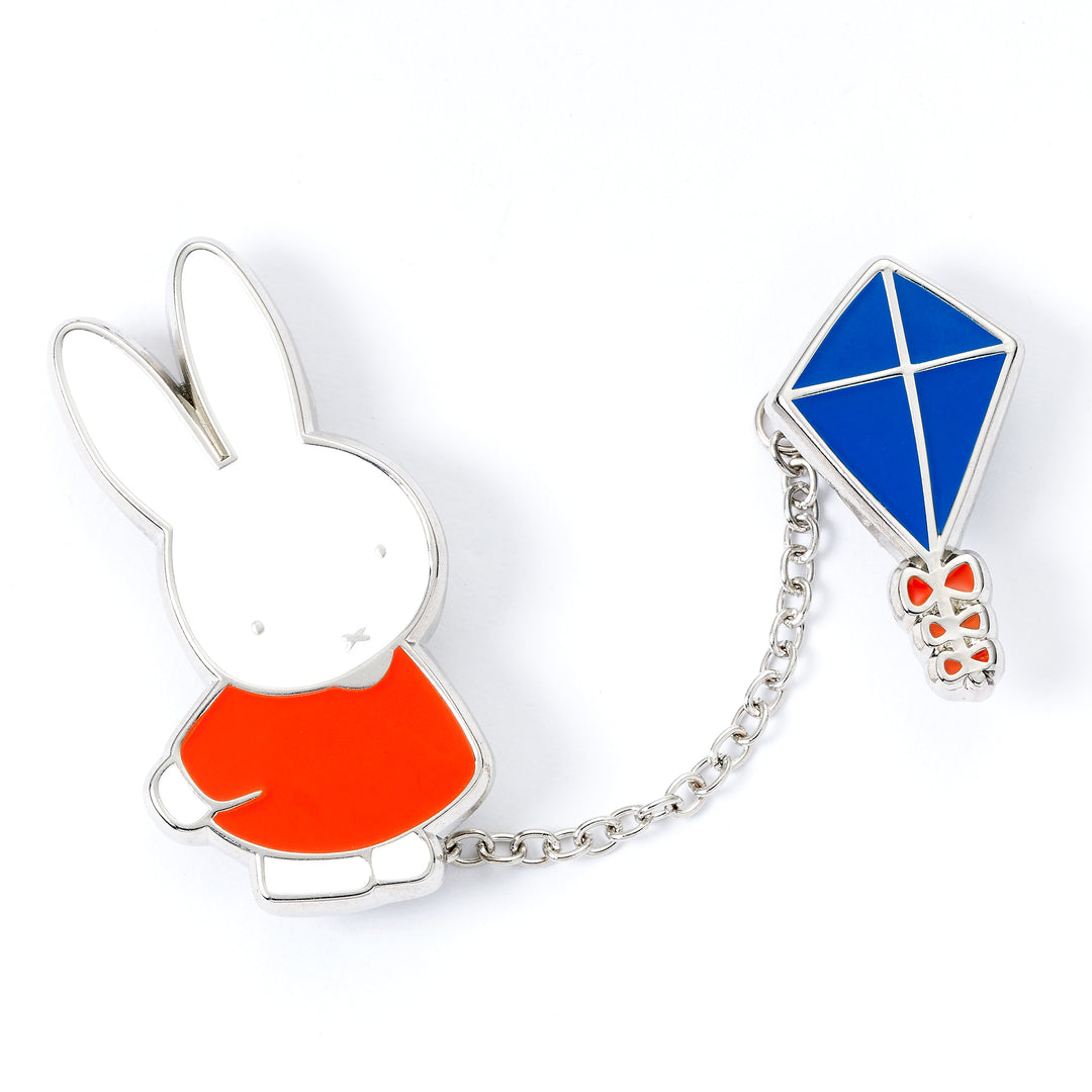 Miffy Flying Kite Pin badge
