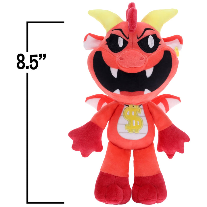 Poppy Playtime Series 4 Nightmare Critters 8" Collectable Plush showing mischievous grin and signature skull pendant.