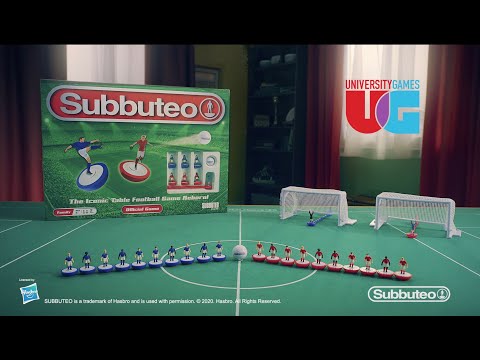 Liverpool FC Subbuteo Main Game featuring high quality players, goals, and pitch for tabletop football fun.