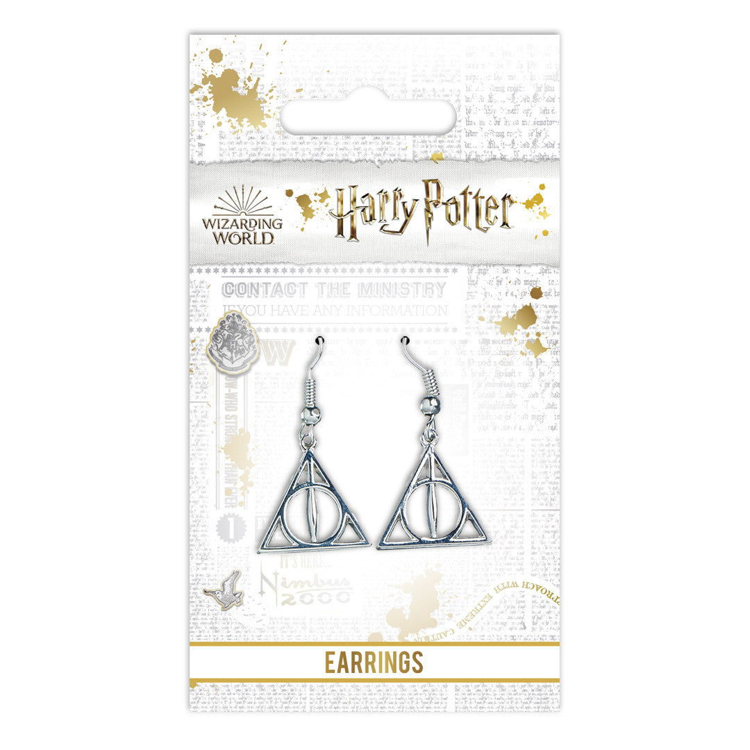 Harry Potter Deathly Hallows Earrings