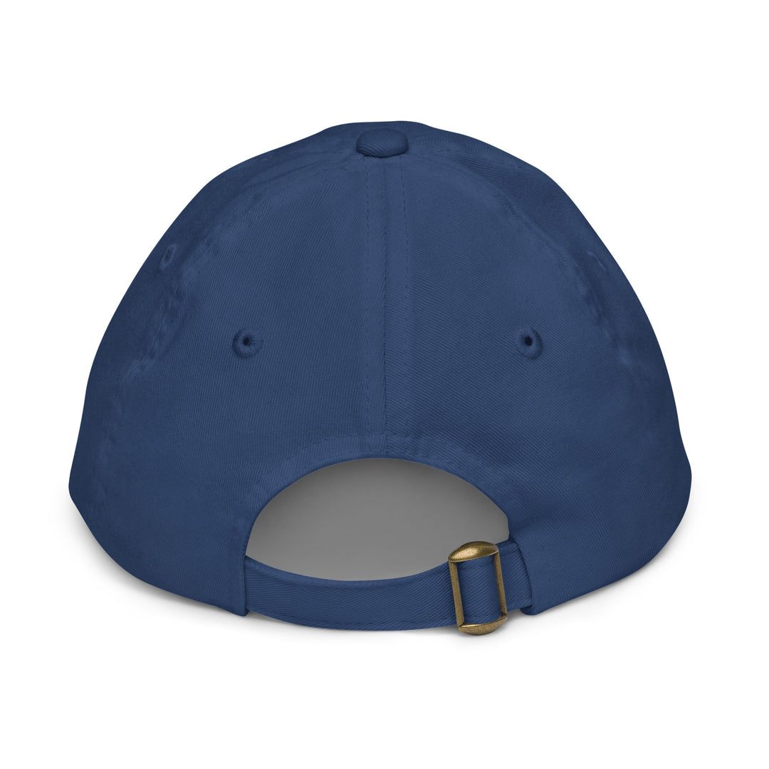 Back view of Oddy Pro Youth baseball cap showcasing the adjustable strap and breathable design.