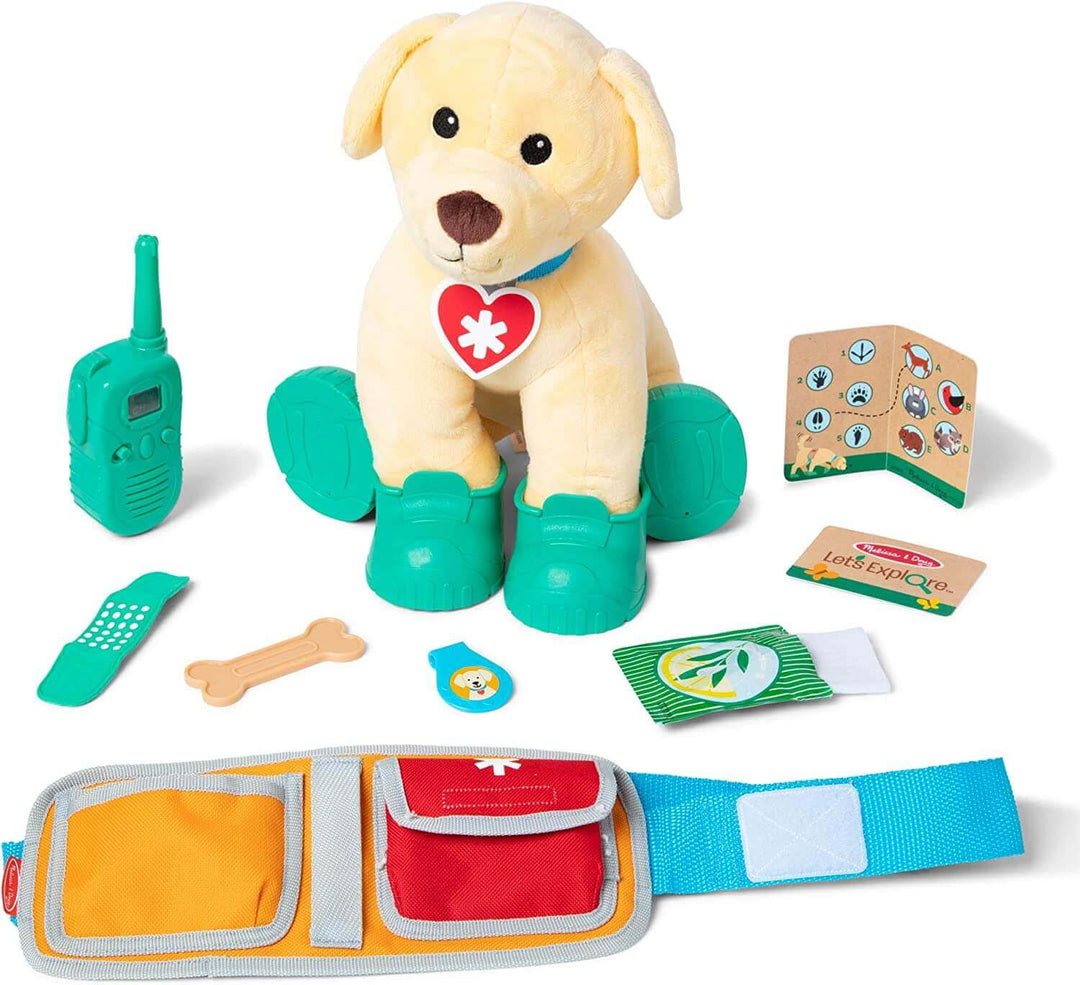 Melissa & Doug Let’s Explore Ranger Dog with Search and Rescue Gear Earthlets