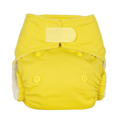 Baba + BooOne Size Reusable Nappy - PlainColour: Jasminereusable nappies all in one nappiesEarthlets