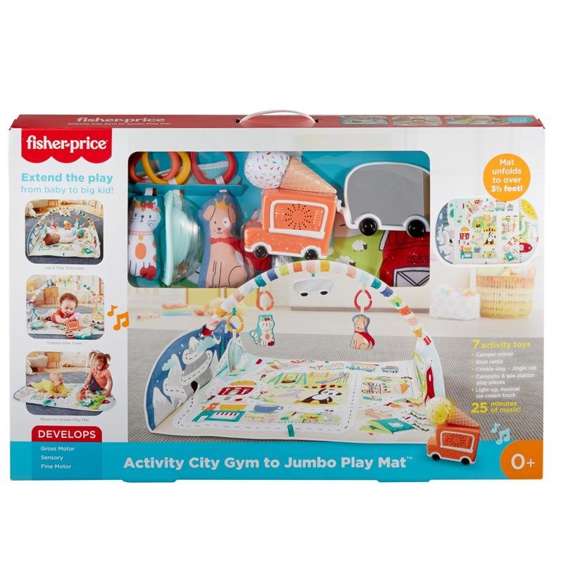 Fisher PriceJoyful Journeys Jumbo Activity Gymbaby & preschool toysEarthlets