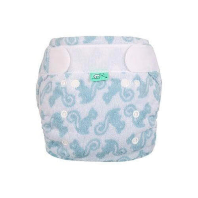 Tots Bots Bamboozle Stretch Nappy Colour: Squiddles Size: Size 1 (6-18lbs) reusable nappies Earthlets