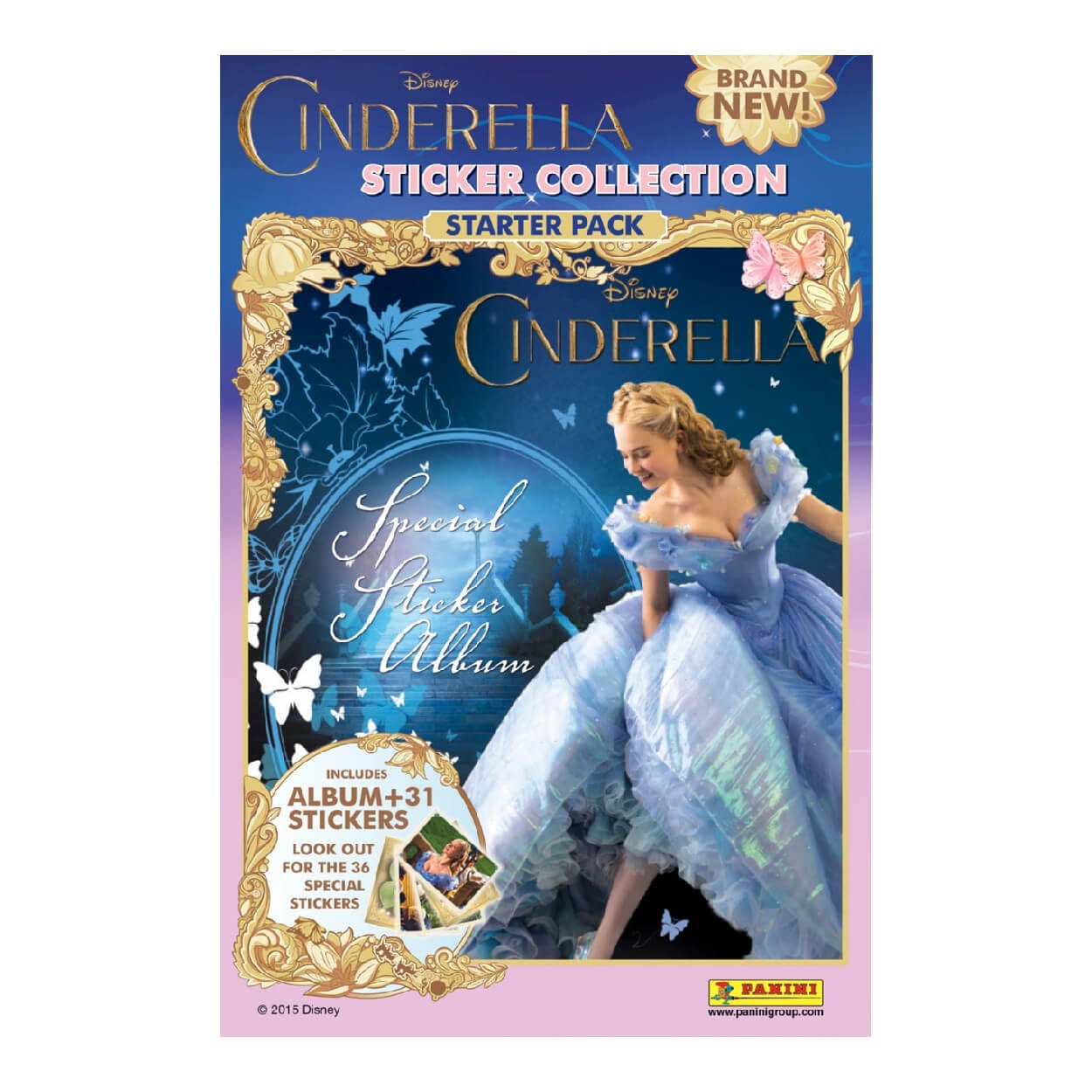 PaniniCinderella Sticker CollectionProduct: Starter Pack (31 Stickers)Sticker CollectionEarthlets