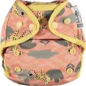 Close ParentPop-in Single Popper Nappy BambooColour: Cheetahreusable nappiesEarthlets