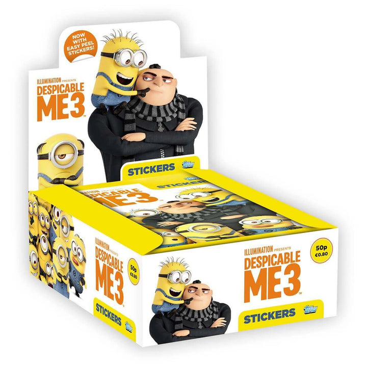 Topps Despicable Me 3 Sticker Collection Product: Packs (36 Packs) Sticker Collection Earthlets