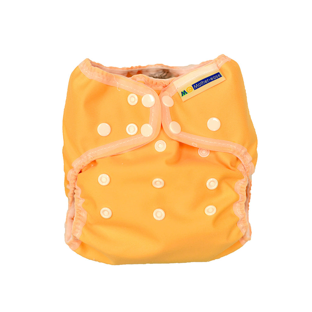 Mother-easeWizard Uno Stay Dry - NewbornColour: OrangeSize: XSreusable nappies all in one nappiesEarthlets