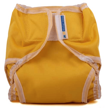 Mother-easeRikki Wrap Nappy Cover MustardColour: MustardSize: XSreusable nappies nappy coversEarthlets