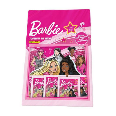 Panini Barbie Sticker Collection Product: Starter Pack (31 Stickers) Sticker Collection Earthlets