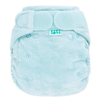 Tots Bots Bamboozle Stretch Nappy Colour: Mist Size: Size 1 (6-18lbs) reusable nappies Earthlets