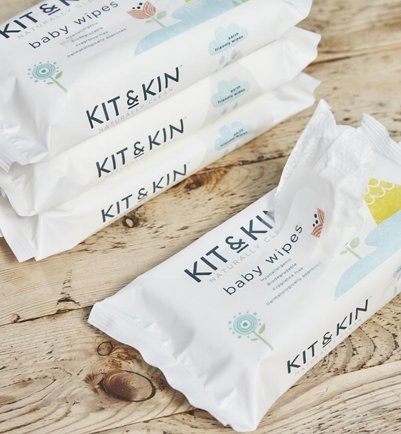 Kit and KinBaby Wipes - 60 packwipesEarthlets