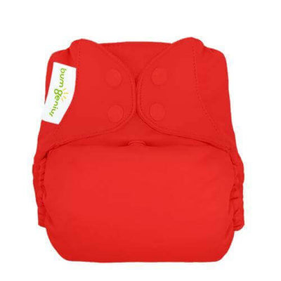 BumGenius Freetime All-In-One One-Size Cloth Nappy Colour: Pepper reusable nappies Earthlets