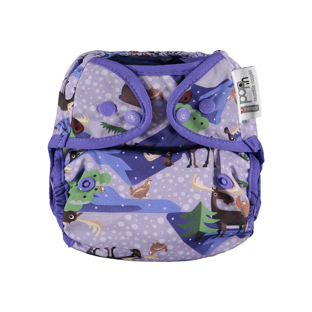 Close ParentPop-in Nappy Wrap PopperColour: Moosereusable nappiesEarthlets