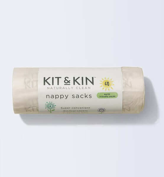 Kit and Kin Nappy Sacks - 60 pack Multi Pack: 1 nappy sacks Earthlets