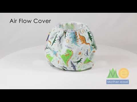Mother-ease Air Flow Cover Rainforest Colour: Rainforest size: S reusable nappies Earthlets
