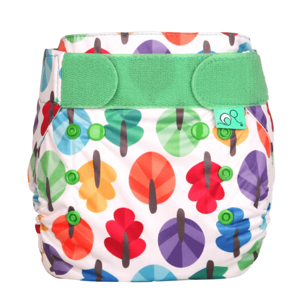 Tots Bots Bamboozle Nappy Wrap Colour: Above the Clouds Size: Size 1 (6-18lbs) reusable nappies Earthlets