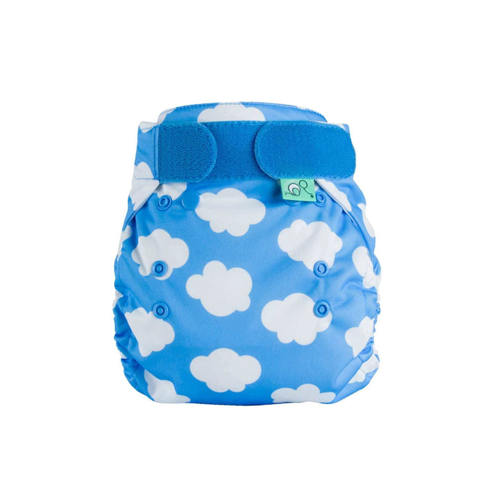 Tots Bots Bamboozle Nappy Wrap Colour: Above the Clouds Size: Size 1 (6-18lbs) reusable nappies Earthlets