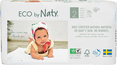 NatySize 2 Eco Nappies - 33 packMulti Pack: 1disposable nappies size 2Earthlets
