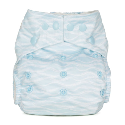 Baba + BooOne Size Reusable Nappy - PrintsColour: Dandelionreusable nappies all in one nappiesEarthlets