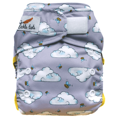 Tickle Tots All-In-One Nappy Colour: Blast Off reusable nappies all in one nappies Earthlets